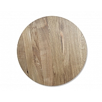 Oak round table top